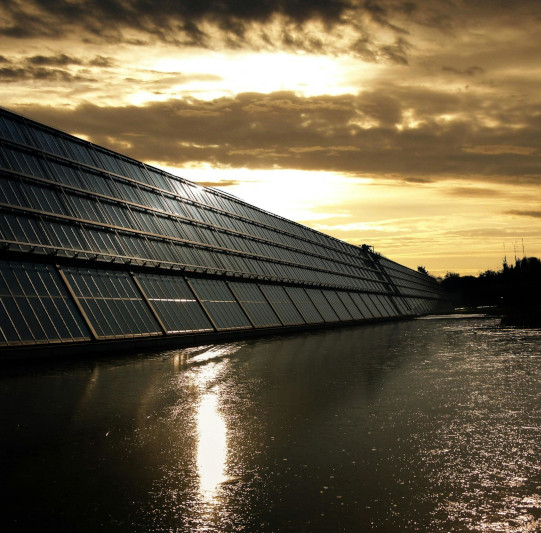 Power Lines & Solar Panels